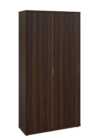 KSR6-81 L skříň šatní, 2x výsuvné ramínko, 2053x1022x400 mm, provedení levé, ořech královský